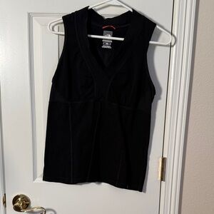 The North Face Black V-Neck Athletic Tank Top